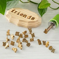 6 Pack: Walnut Hollow® Hot Stamps Lowercase Alphabet Set