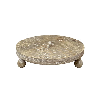 10" Wood Round Tray by Ashland®