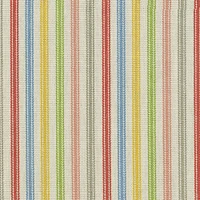 P/K Lifestyles Multicolored Ticking Stripe Home Décor Fabric