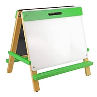 Art Advantage® Kids Chalk & Dry Erase Board Easel