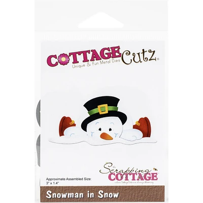 CottageCutz® Snowman In Snow Die