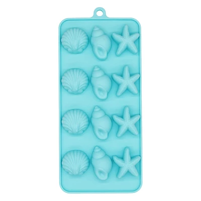 6 Pack: Seashell Silicone Candy Mold by Celebrate It™