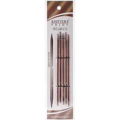 Knitter's Pride™ Cubics 6" Double Pointed Knitting Needles