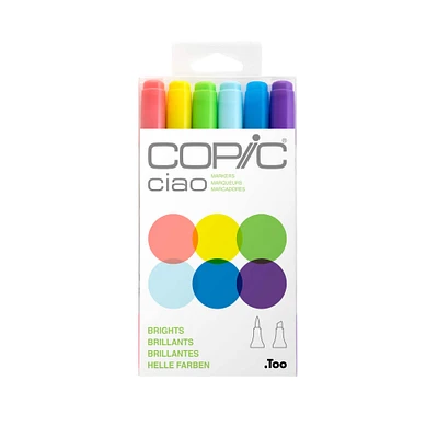 Copic® Brights Ciao Marker Set
