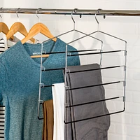 Honey Can Do 5-Tier Swing Arm Pant Hangers, 2ct.