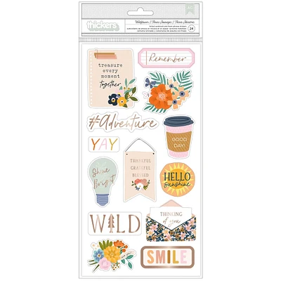 American Crafts™ Jen Hadfield Live & Let Grow Thickers Stickers