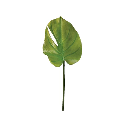 Small Split Philodendron Leaf Spray