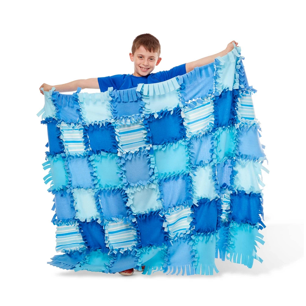 Melissa & Doug® Created by Me Striped Fleece Quilt