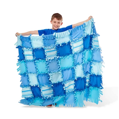Melissa & Doug® Created by Me Striped Fleece Quilt