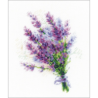 RIOLIS Bouquet With Lavender Counted Cross Stitch Kit