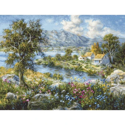 Luca-s Enchanted Cottage Counted Cross Stitch Kit