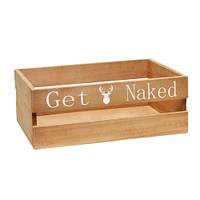 Elegant Designs Natural Rustic Towel Holder