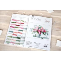 Luca-s Etude With Roses Counted Cross Stitch Kit