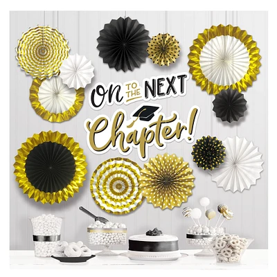 Graduation Deluxe Fan Decorating Kit