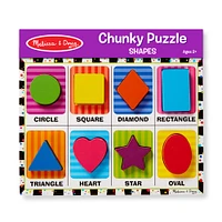 Melissa & Doug® Shapes 8 Piece Chunky Puzzle