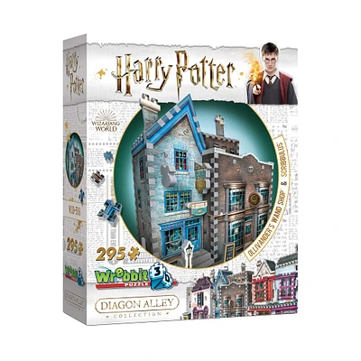 Harry Potter™ Diagon Alley Collection Ollivander's Wand Shop™ & Scribbulus™ 295 Piece 3D Puzzle