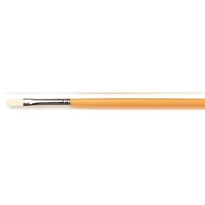 5 Pack: Isabey Chungking Bristle Long Handle Flat Brush