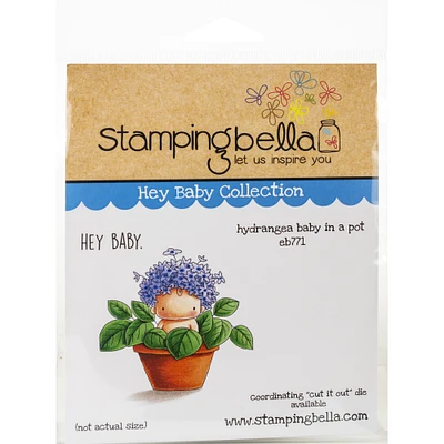 Stamping Bella Hydrangea Baby Cling Stamps