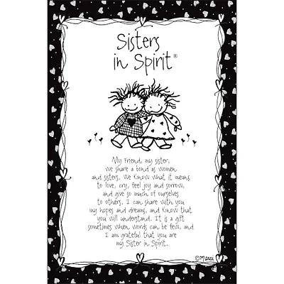 Sisters In Spirit Children of the Inner Light Marci Plaque with Easel & Hanger