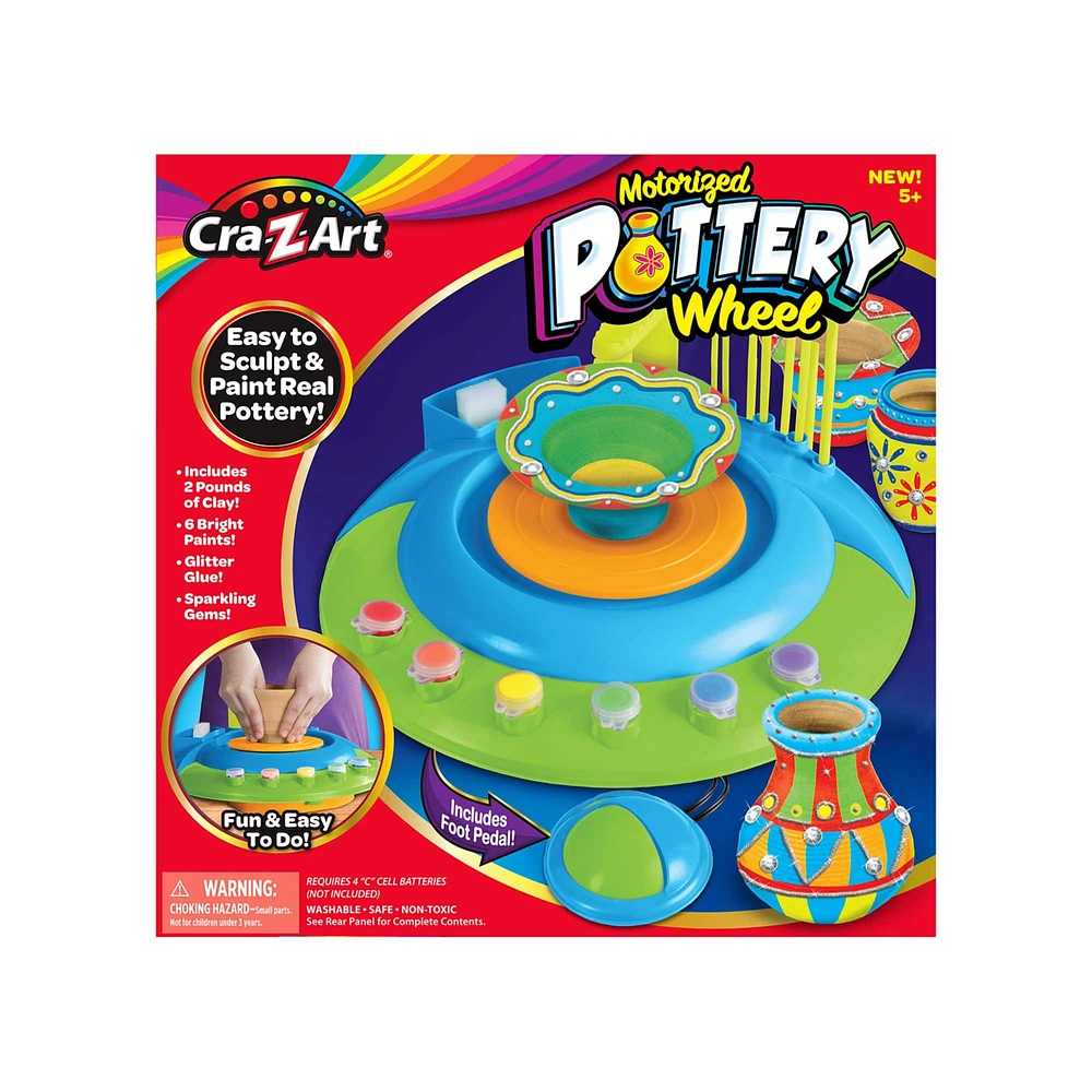 Cra-Z-Art® Motorized Pottery Wheel Kit