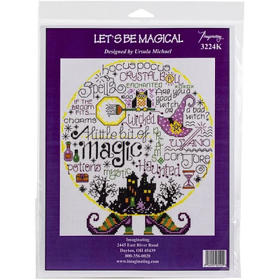 Imaginating Let's be Magical Counted Cross Stitch Kit