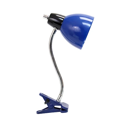 LimeLights 15" Blue Adjustable Clip Lamp Light 