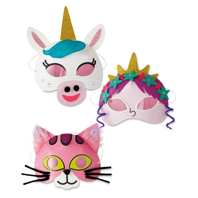 8 Pack: Princess 3D Mask Craft Kit by Creatology™