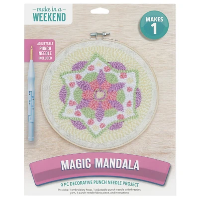 Leisure Arts® Mandala Punch Needle Kit