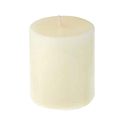 24 Pack: 2" x 2.3" Vanilla Pillar Candle by Ashland®