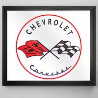 Chevrolet Corvette Printed Accent Mirror