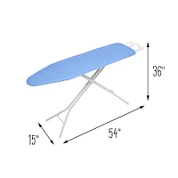 Honey Can Do Blue & White Ironing Board w/ Retractable Iron Rest