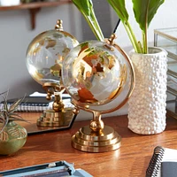 CosmoLiving by Cosmopolitan Gold Glass Traditional Globe