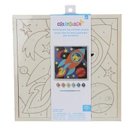 Space Wood Paint-by-Number Puzzle Kit by Creatology™