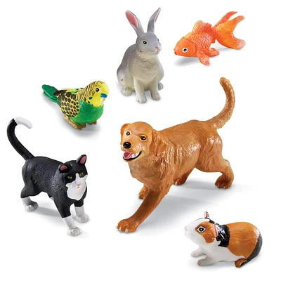 Learning Resources Jumbo Pets, 6ct.