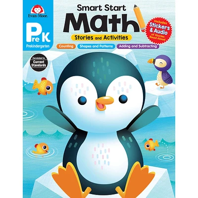 Evan-Moor Educational Publishers Smart Start: Math Stories and Activities, Grade PreK