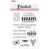 Studio Light Essentials Nr. 520 Dreams Clear Stamp Set