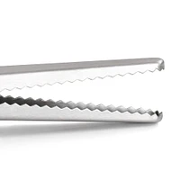 Martha Stewart Silver Stainless Steel Bag Clip Set, 4ct.