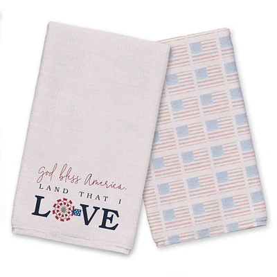 Designs Direct Land That I Love Tea Towel Set