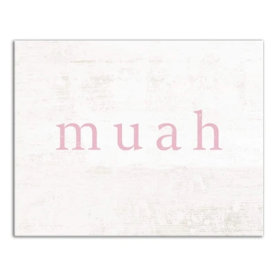 Muah Canvas Wall Art