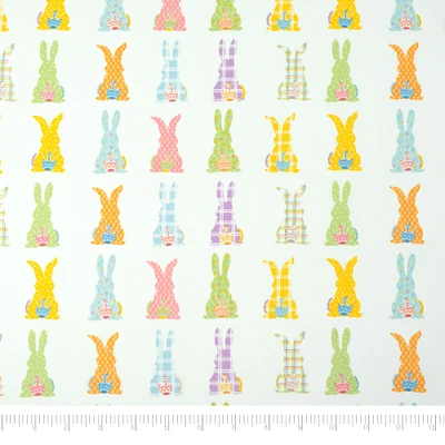 SINGER Colorful Bunny Cotton Fabric