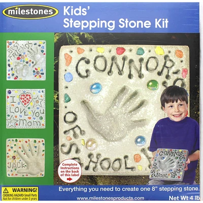 Milestones 8" Square Kids' Stepping Stone Kit
