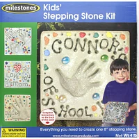 Milestones 8" Square Kids' Stepping Stone Kit