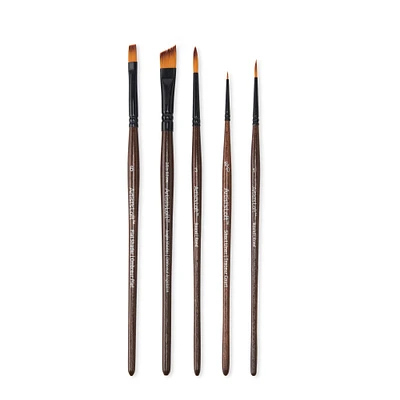 12 Packs: 5 ct. (60 total) Golden Synthetic Acrylic Brush Set by Artist's Loft™