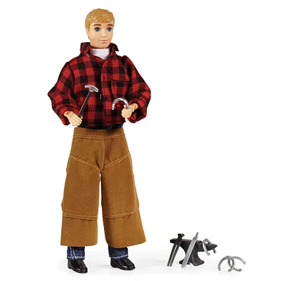 Breyer 8" Traditional Farrier with Blacksmith Tools Toy Figure