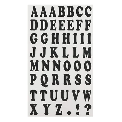 12 Packs: 51 ct. (612 total) 1" Alphabet Iron-On Transfers by Make Market®