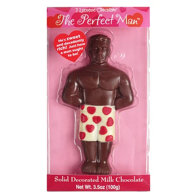 I Loooove Chocolate® The Perfect Man™ Milk Chocolate