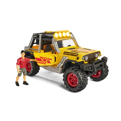 Dickie Toys Light & Sound Jeep® Adventure Playset