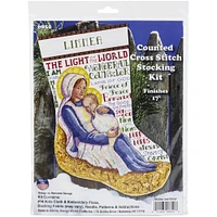 Design Works™ Mother & Child Counted Cross Stitch Stocking Kit