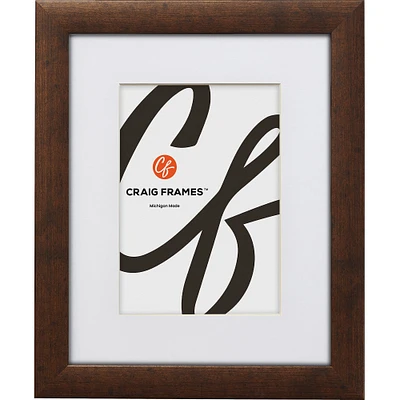 Craig Frames Contemporary Rustic Copper Picture Frame with Mat