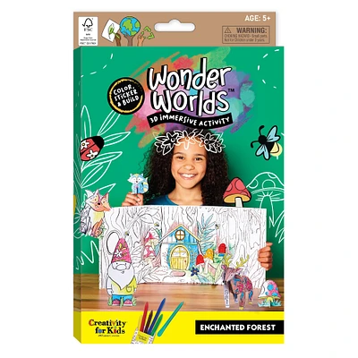 Creativity for Kids® Wonder Worlds™ Enchanted Forest 3D Immersive Activity Kit